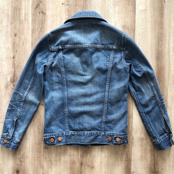 Madewell, Denim Jacket, Jean Jacket, Size XXS, Nice Condition - Picture 4 of 13